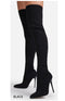 $65 Black Thigh High Boots